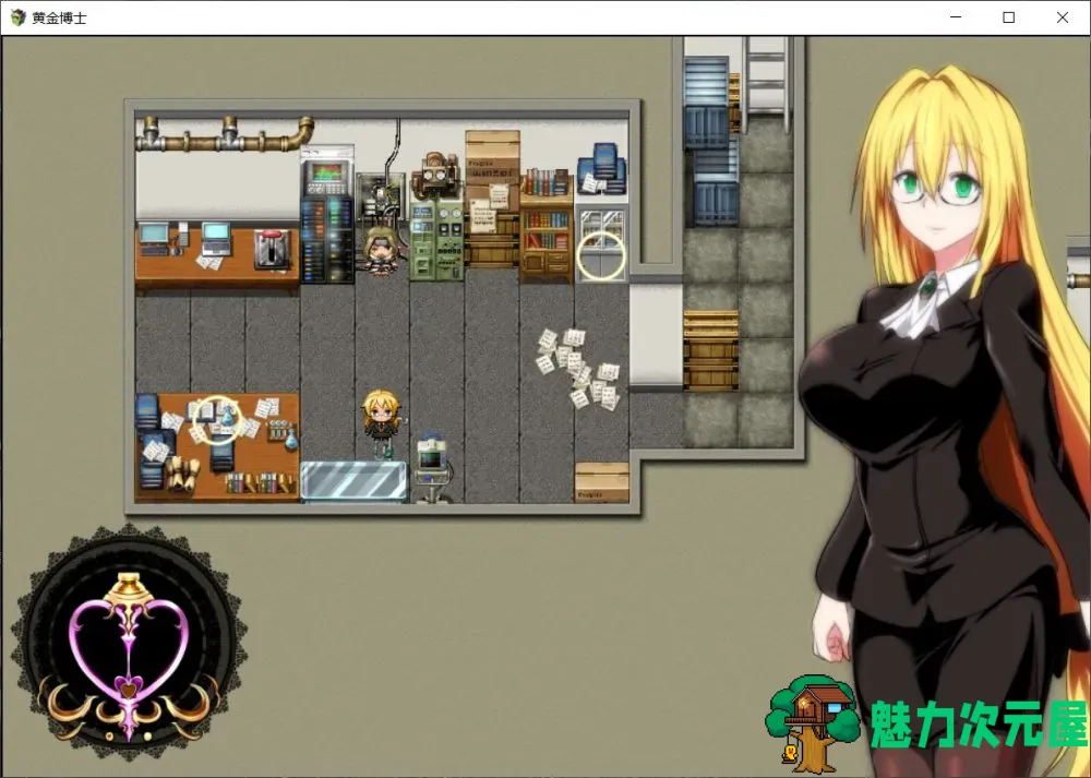 【RPG/汉化/极品御姐】黄金博士-马丽亚 V2.0【安卓+PC】精翻汉化版+全CG【更新/2.4G】