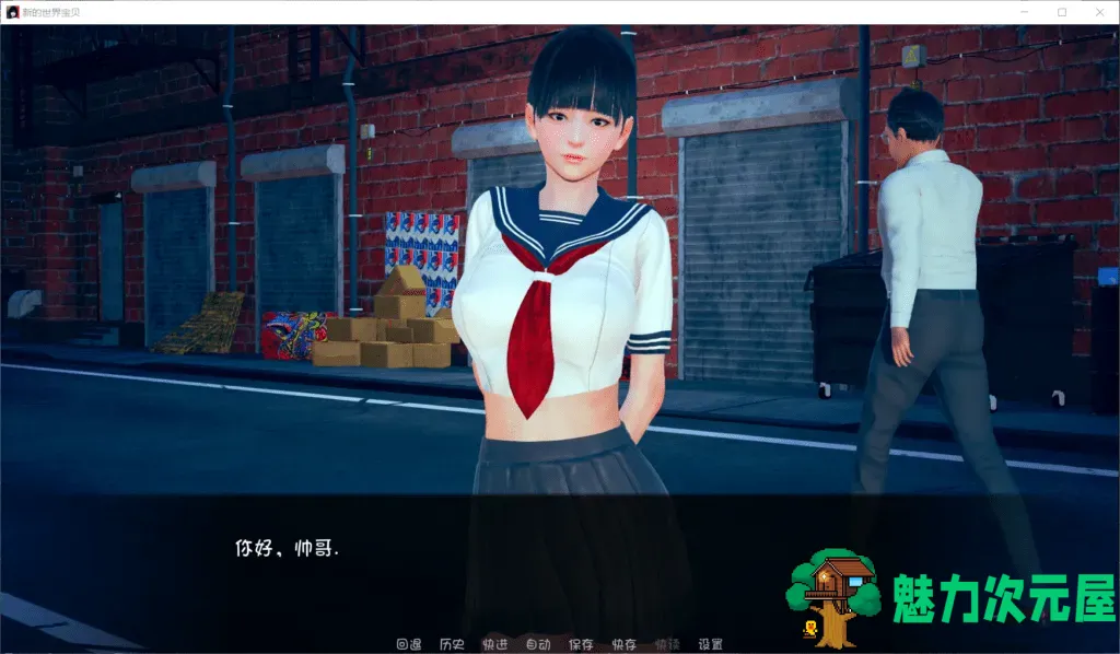 【后宫SLG/汉化】新的世界宝贝 Ver1.0【安卓+PC】最新汉化版+全CG【1G】