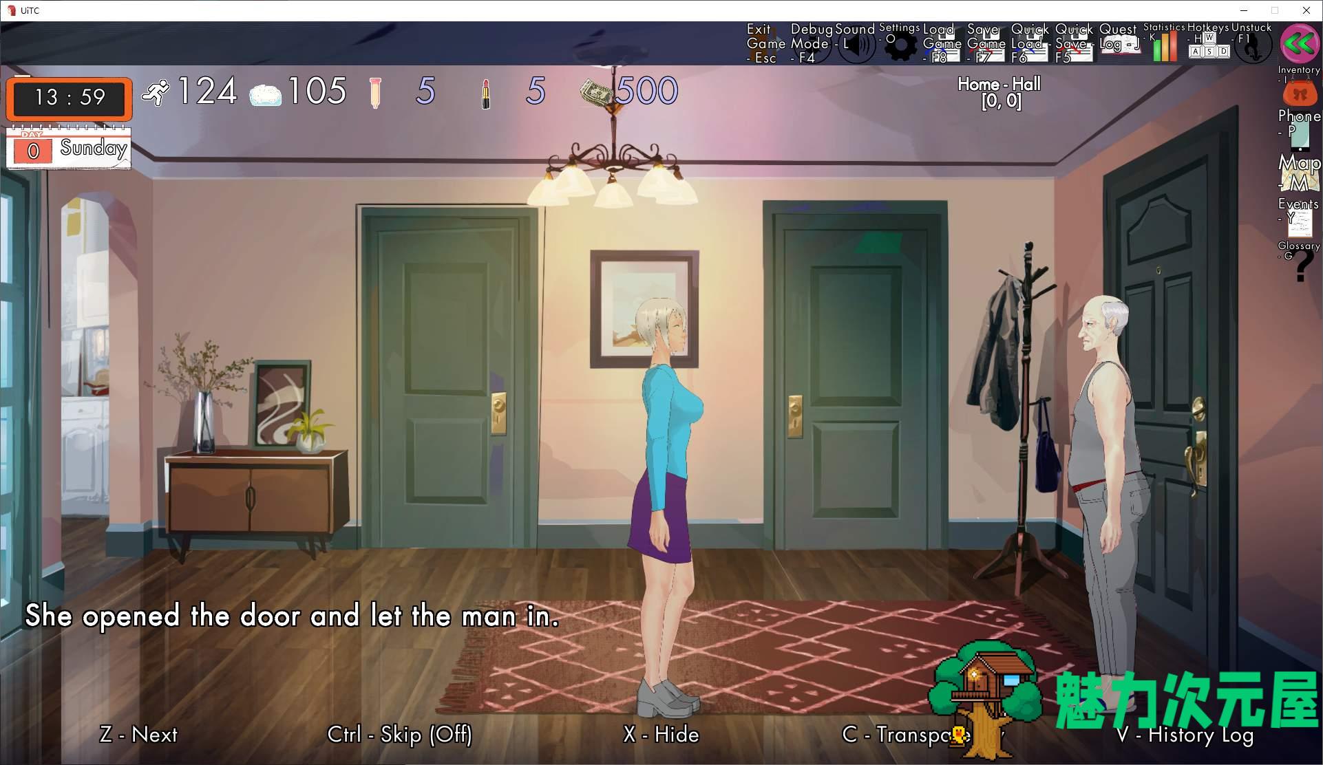 【2D/SLG/动态】Unaware in The City V36C 安卓+PC steam测试版 【更新/830M】-魅力次元屋
