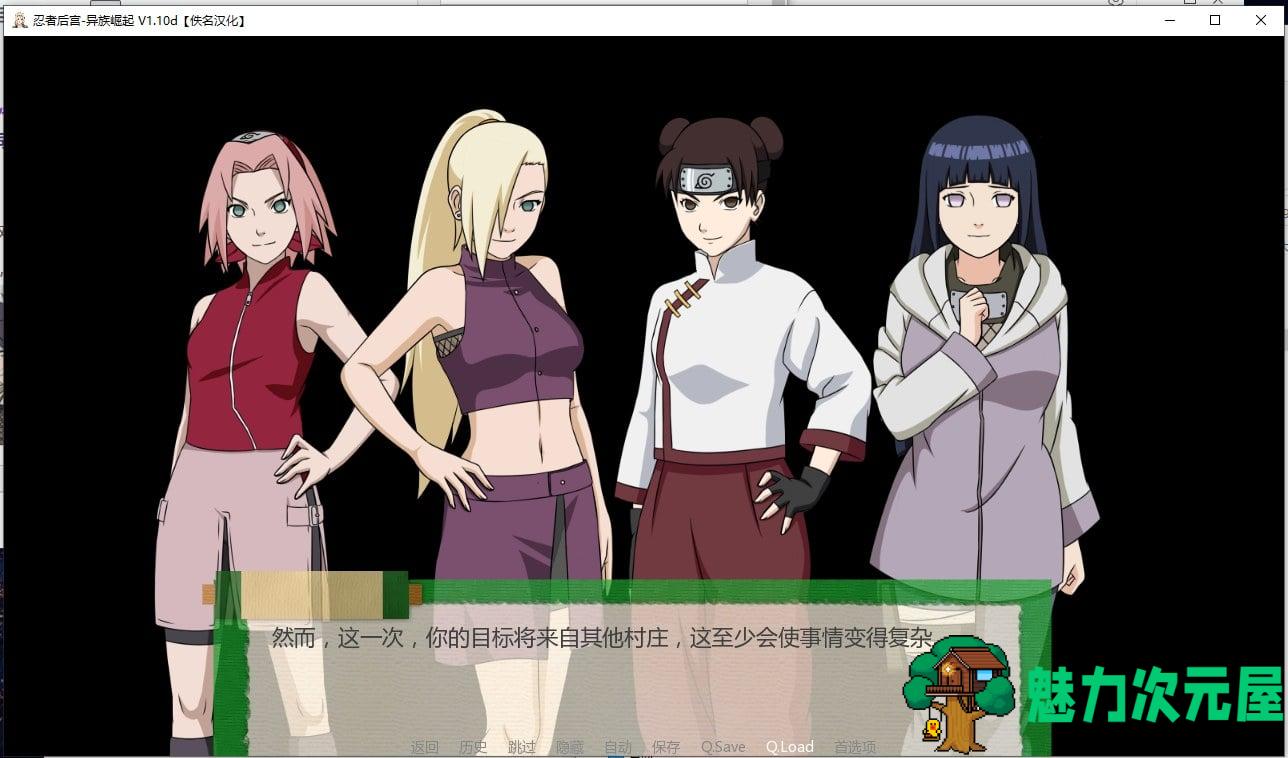 【火影同人/汉化/动态】异族崛起 第二章v1.28b PC+安卓 精翻版 付第一章【更新/3.1G】