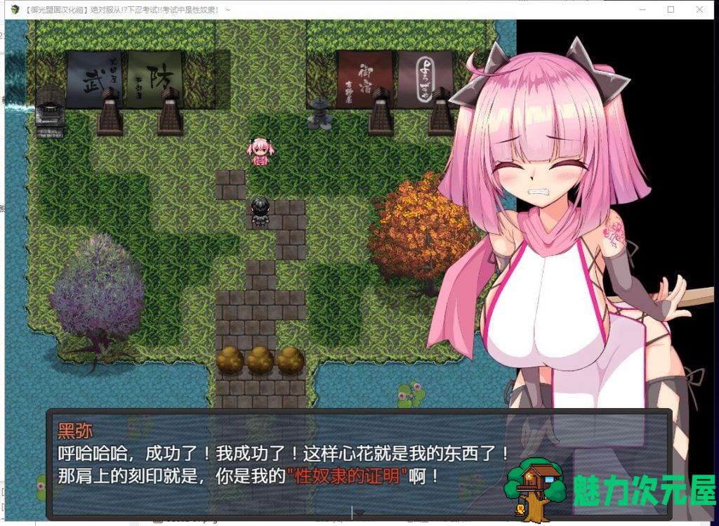 【RPG/汉化】绝对服从！下忍考试中成为RBQ！PC+安卓 精翻汉化版【新汉化/900M】