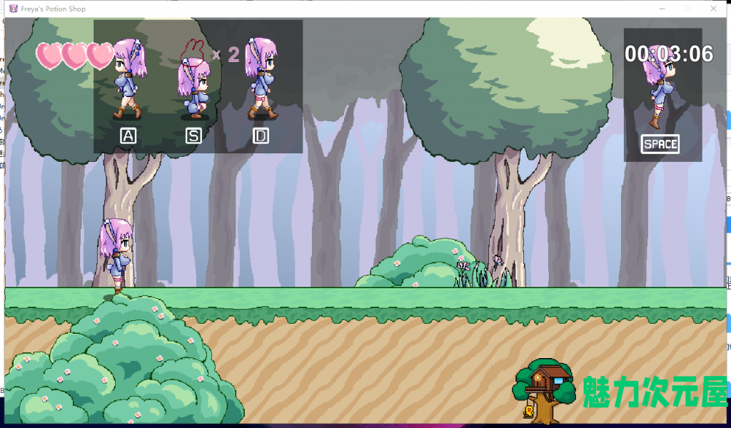 【像素ACT/中文/全动态】Freya’s Potion Shop 芙蕾雅的药水工坊 v1.1 中文步兵版 [PC+安卓]【新作/CV/220M】