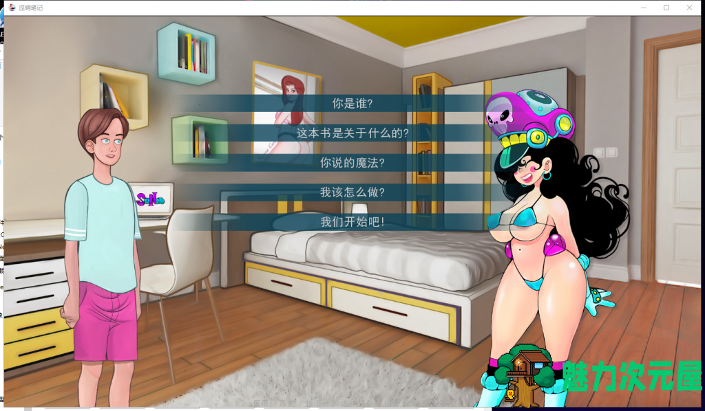 【欧美2D/汉化/动态】色 情笔记 V1.05 PC+安卓 精翻汉化作弊版【更新/1.4G】