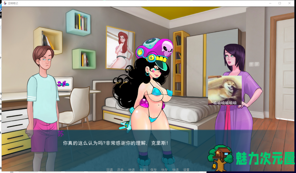 【欧美2D/汉化/动态】色 情笔记 V1.05 PC+安卓 精翻汉化作弊版【更新/1.4G】