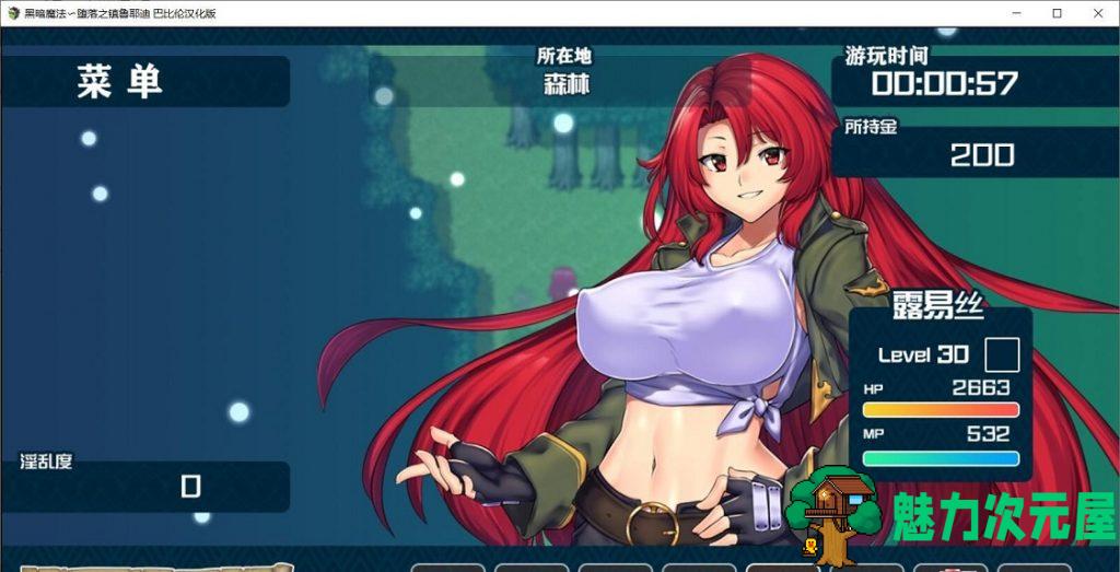 【RPG/汉化】OBSCURITE MAGIE 黑暗魔法〜堕落之镇鲁耶迪 安卓+PC 汉化版【1.5G】