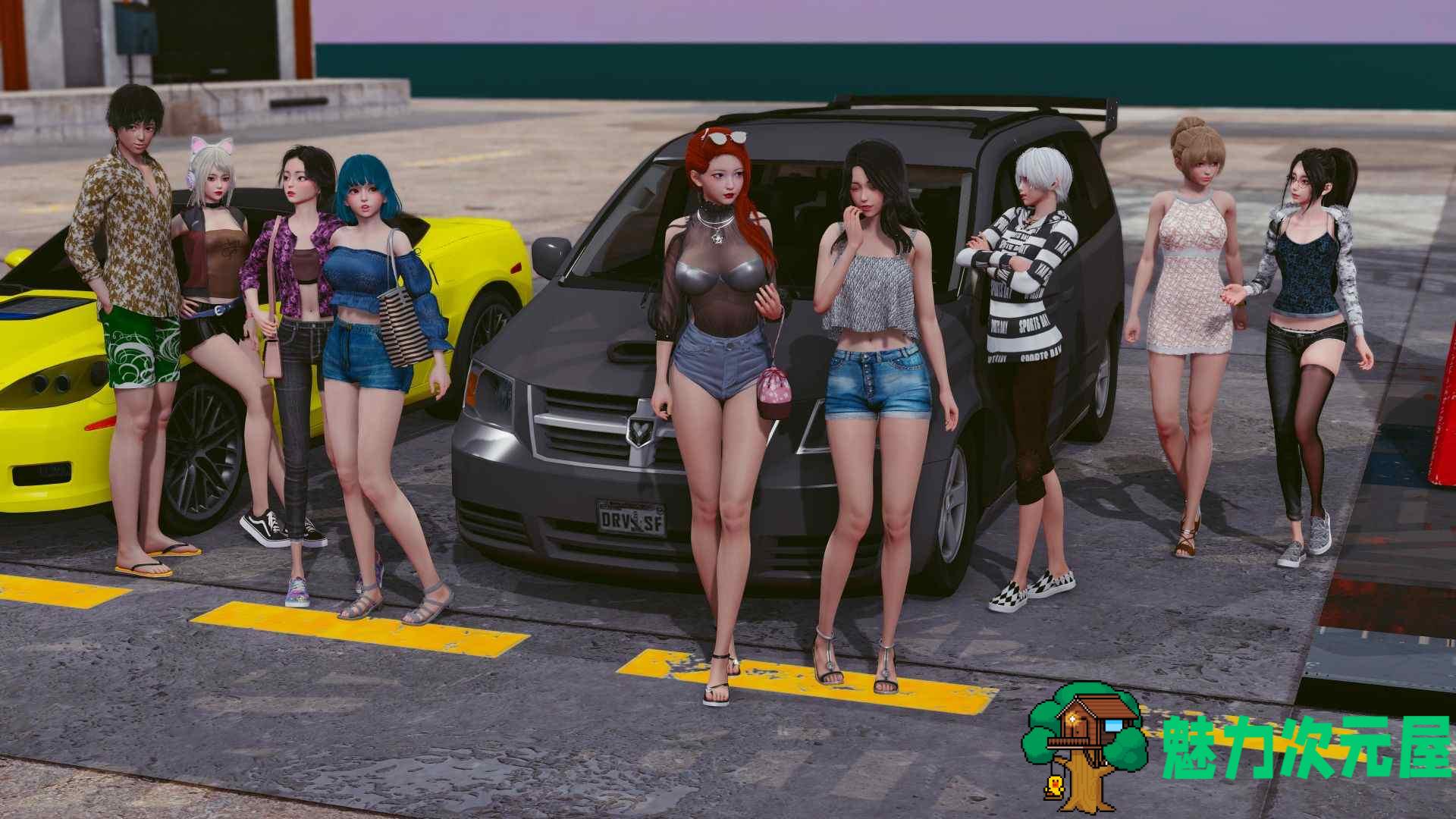 【国风SLG/汉化/动态】我的女友是恶霸 EP1第一集【安卓+PC】精翻汉化版+全CG【8月更新/3.7G】