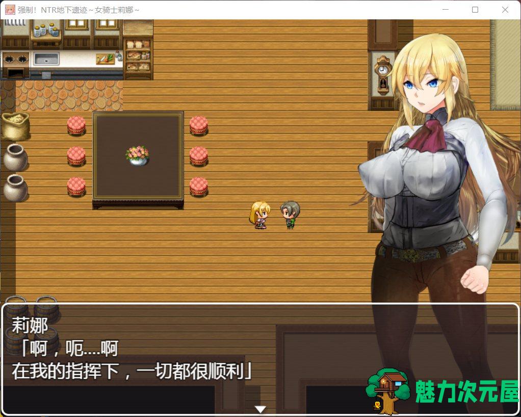 【探索RPG/汉化】强制NTR地下遗迹～女骑士莉娜【安卓+PC】巴比伦汉化版+全CG存档【2G】