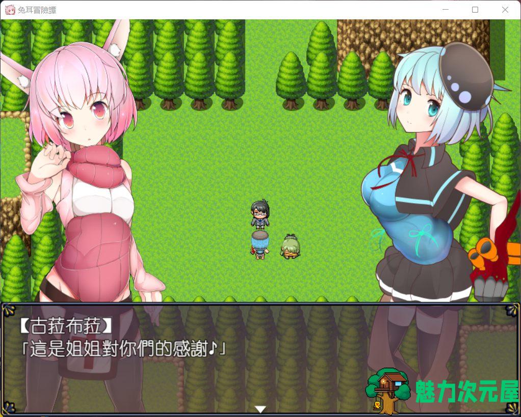 【神奇RPG/官中】兔耳冒险谭：打情骂俏的同时猜谜拯救世界【安卓+PC】官方中文版【2G】