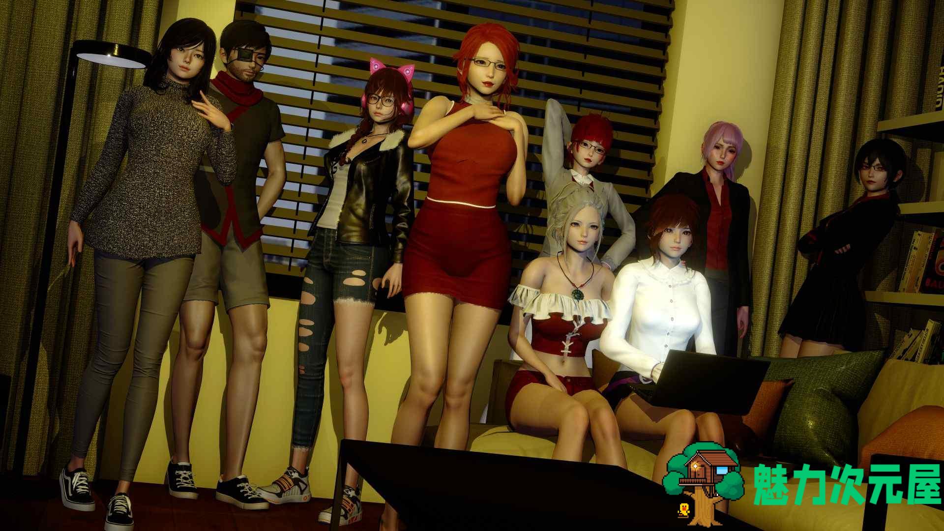 【国风SLG/汉化/动态】我的女友是恶霸 EP7【安卓+PC】最新汉化版+全CG【更新/3G】