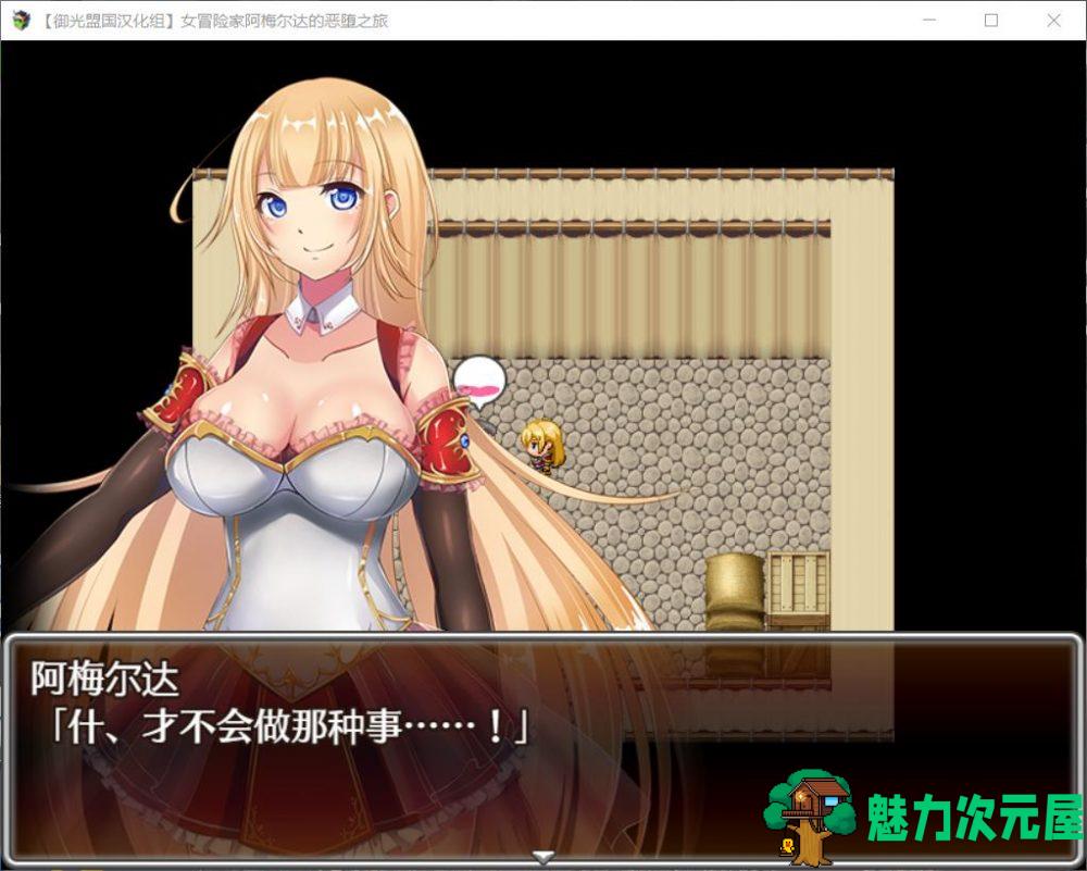【RPG/汉化】女冒险家阿梅尔达的恶堕之旅【安卓+PC】精翻汉化完结版【新汉化/1.3G】