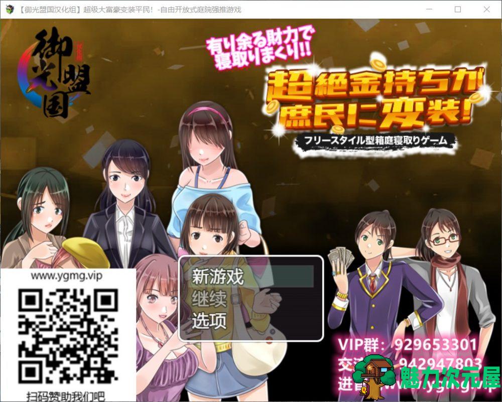 【RPG/汉化】超级大富翁变装平民~自由强推~【安卓+PC】精翻完结版【新汉化/400M】-魅力次元屋