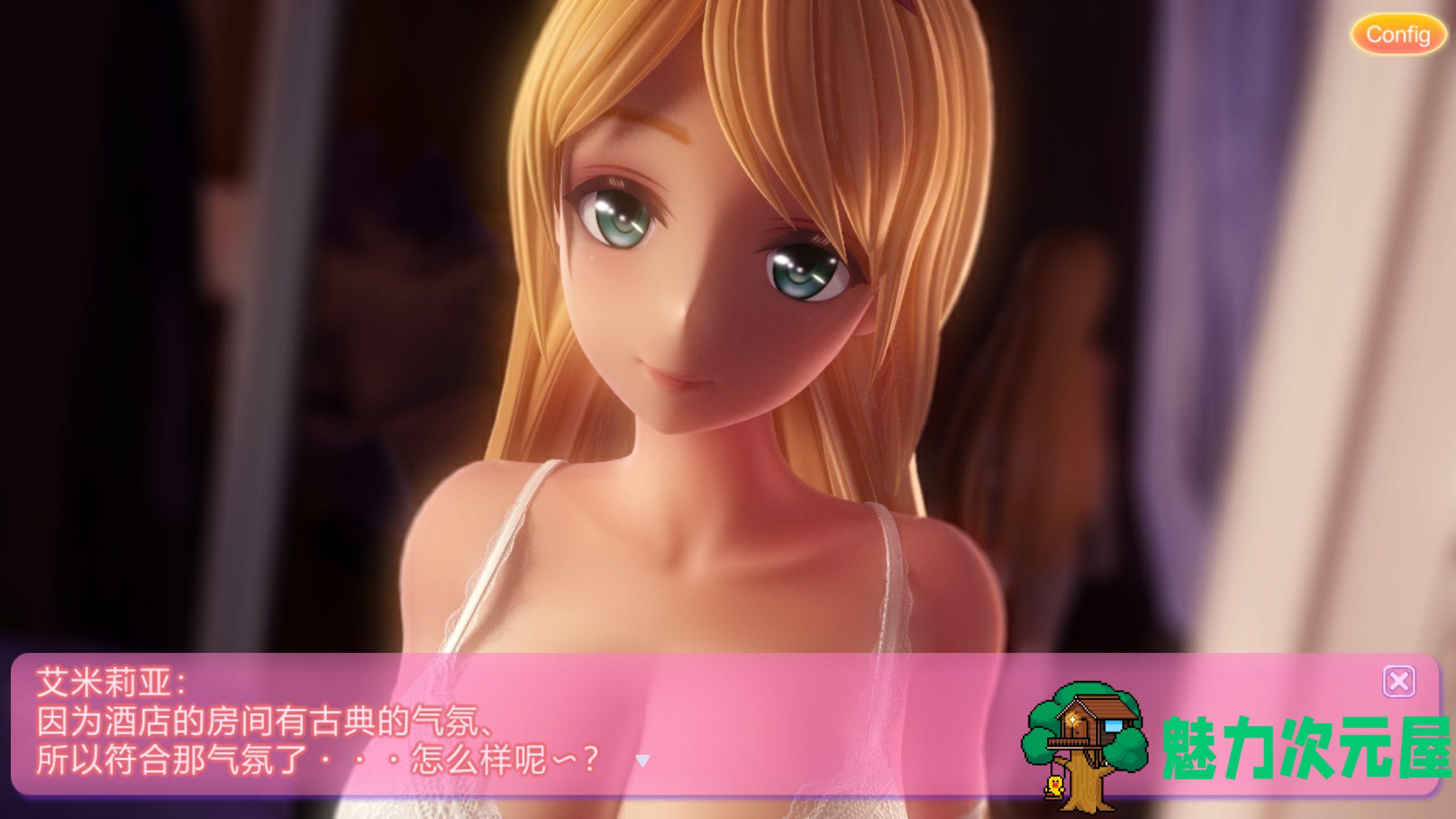 【3D同人/SLG/动态/全CV】艾米莉娅的日记 官方中文版★兔女郎【新官中/6.2G】