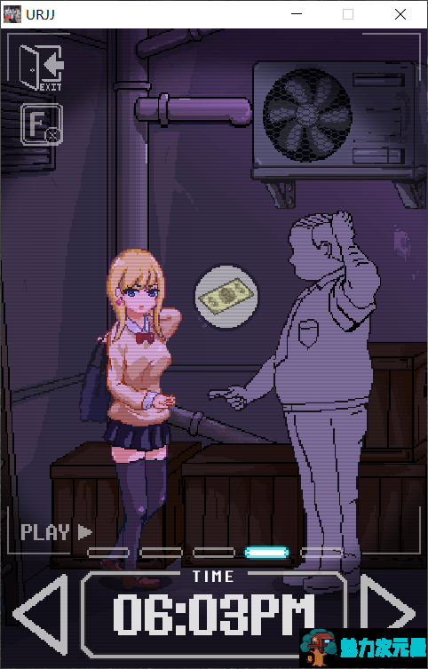 【互动SLG/像素风/全动态】小巷子里的秘密事情~裏路地ノ事情【安卓+PC】V1.12d版【2G】