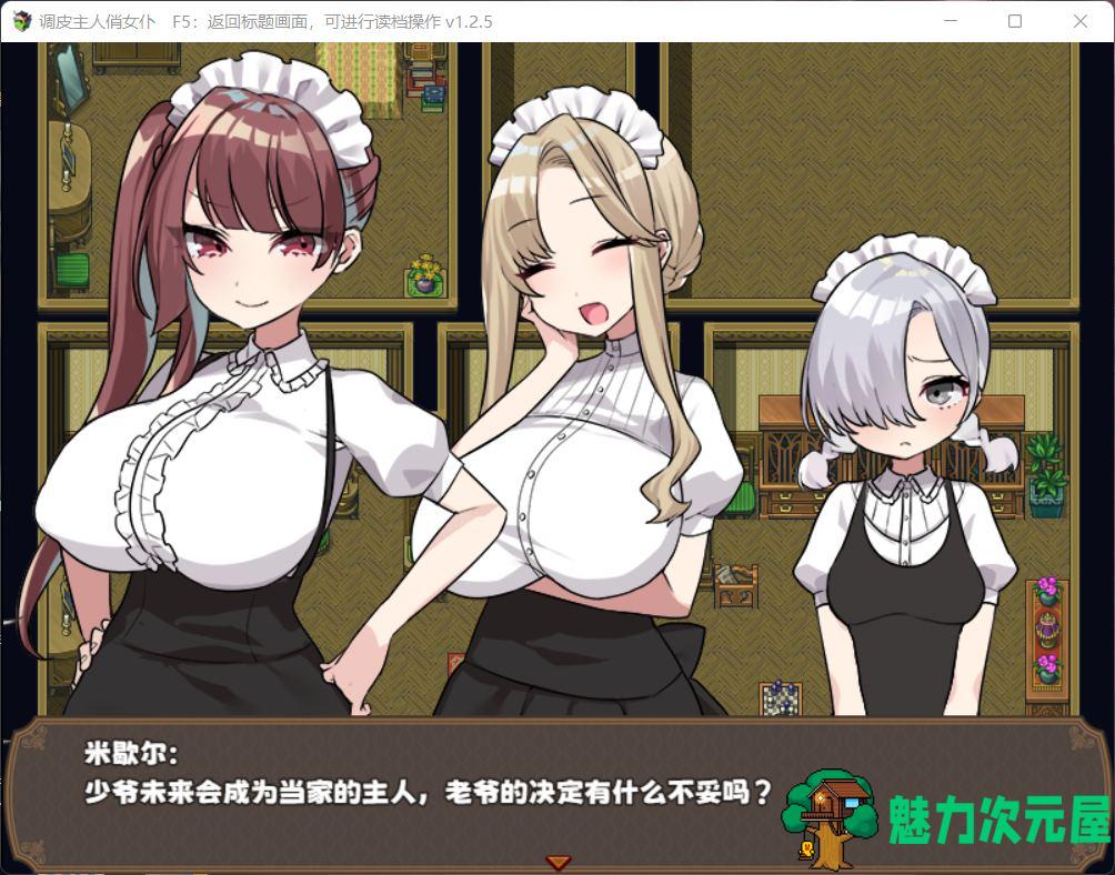 【RPG/中文】调皮主人俏女仆 Ver1.25 官方中文步兵版+全回想【新作/700M】