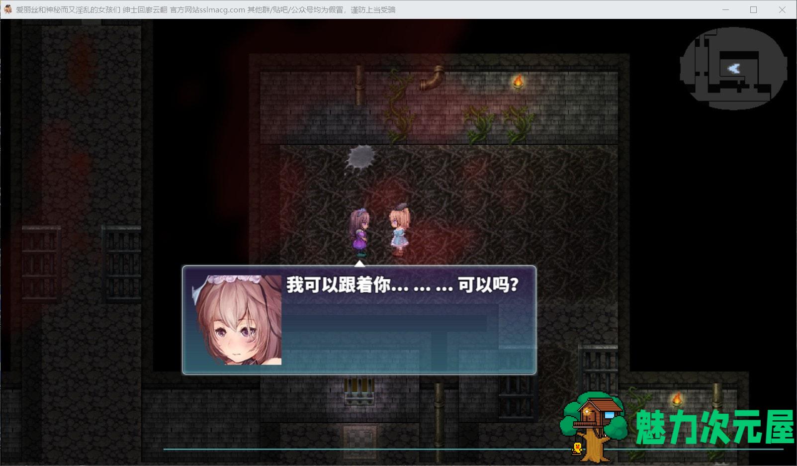 【RPG/汉化/全动态】爱丽丝和神秘的少女们-镜中世界的收卵者 云汉化版【新汉化/1.2G】