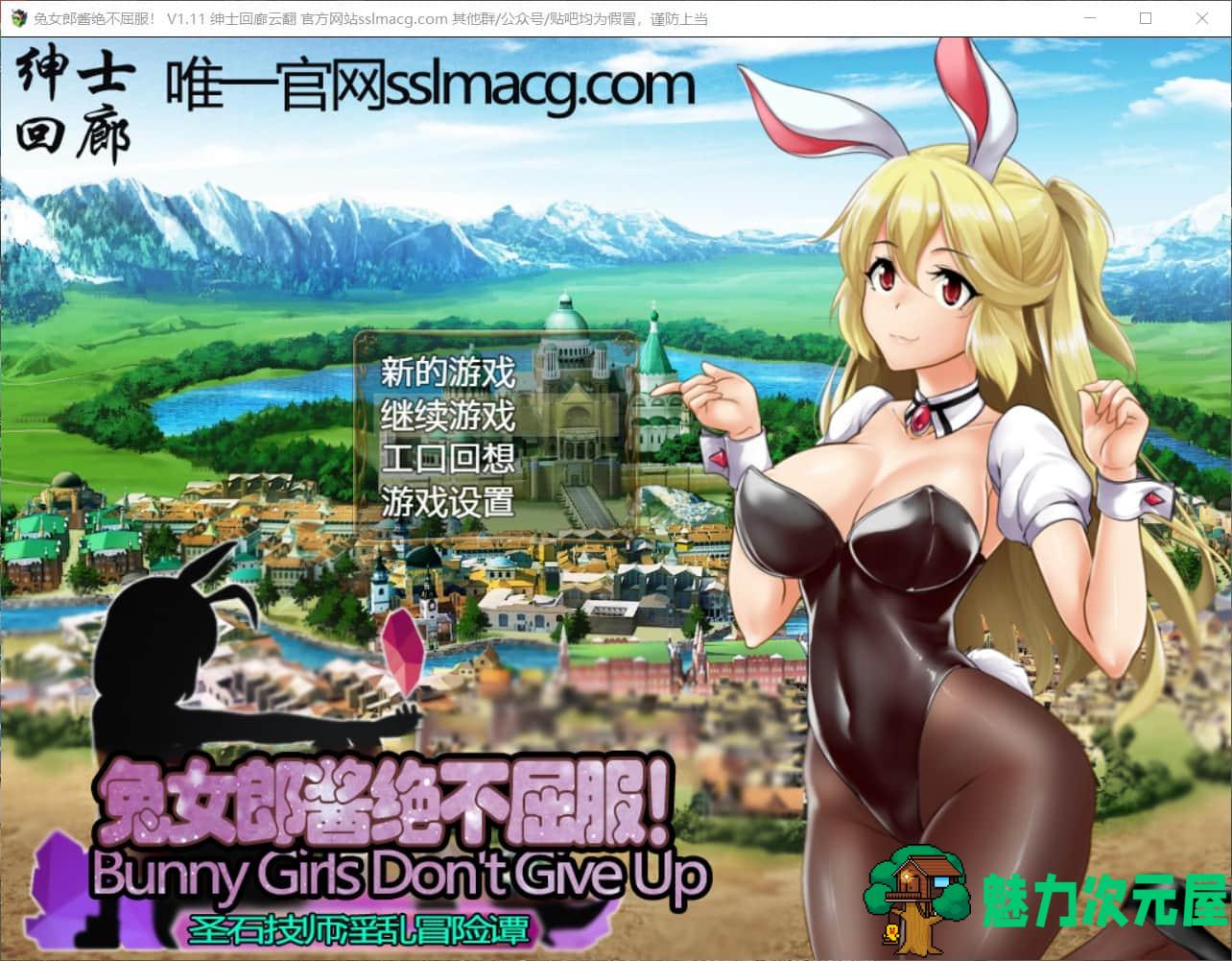【RPG/汉化/全CV】兔女郎酱绝不屈服~圣石技师冒险谭 V1.11云汉化版修复版+全CG存档【2G】-魅力次元屋