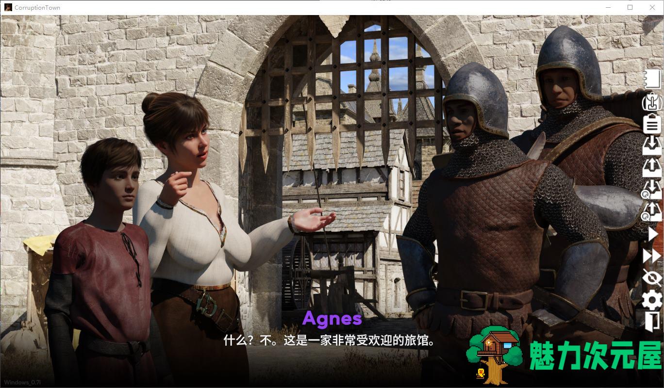 【欧美SLG/中文/动态】Corruption Town v0.7i 安卓+PC 官中版 【更新/3.3G】-魅力次元屋
