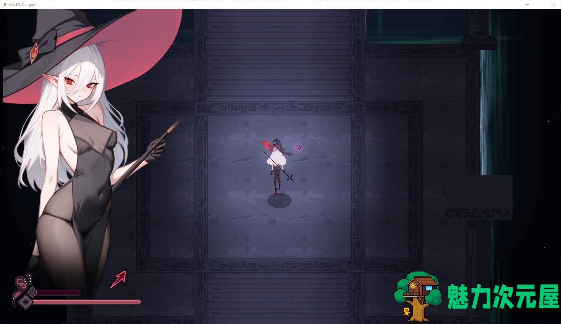 【日式ACT/动态】魔女的地下城 v0.2.4 测试版【新作/410M】-魅力次元屋