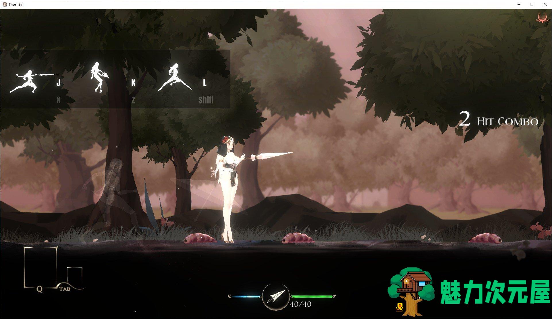 【超色ACT/中文/全动态】荆棘罪 Thorn Sin v0.4.5 最新众筹版【更作/3G】