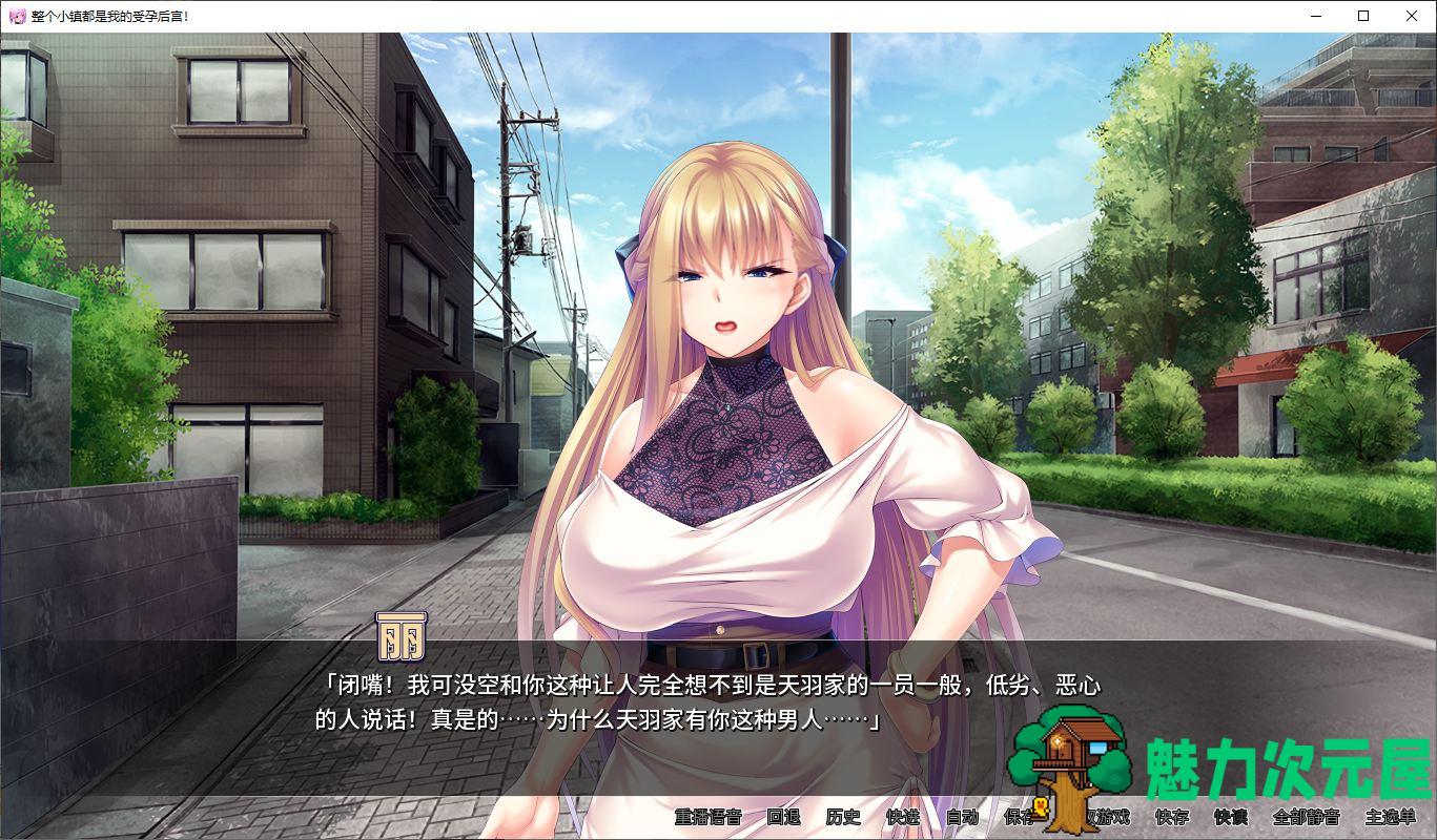 【拔作ADV/中文/CV】整个小镇都是我的受孕后宫！ steam官中版【2G】