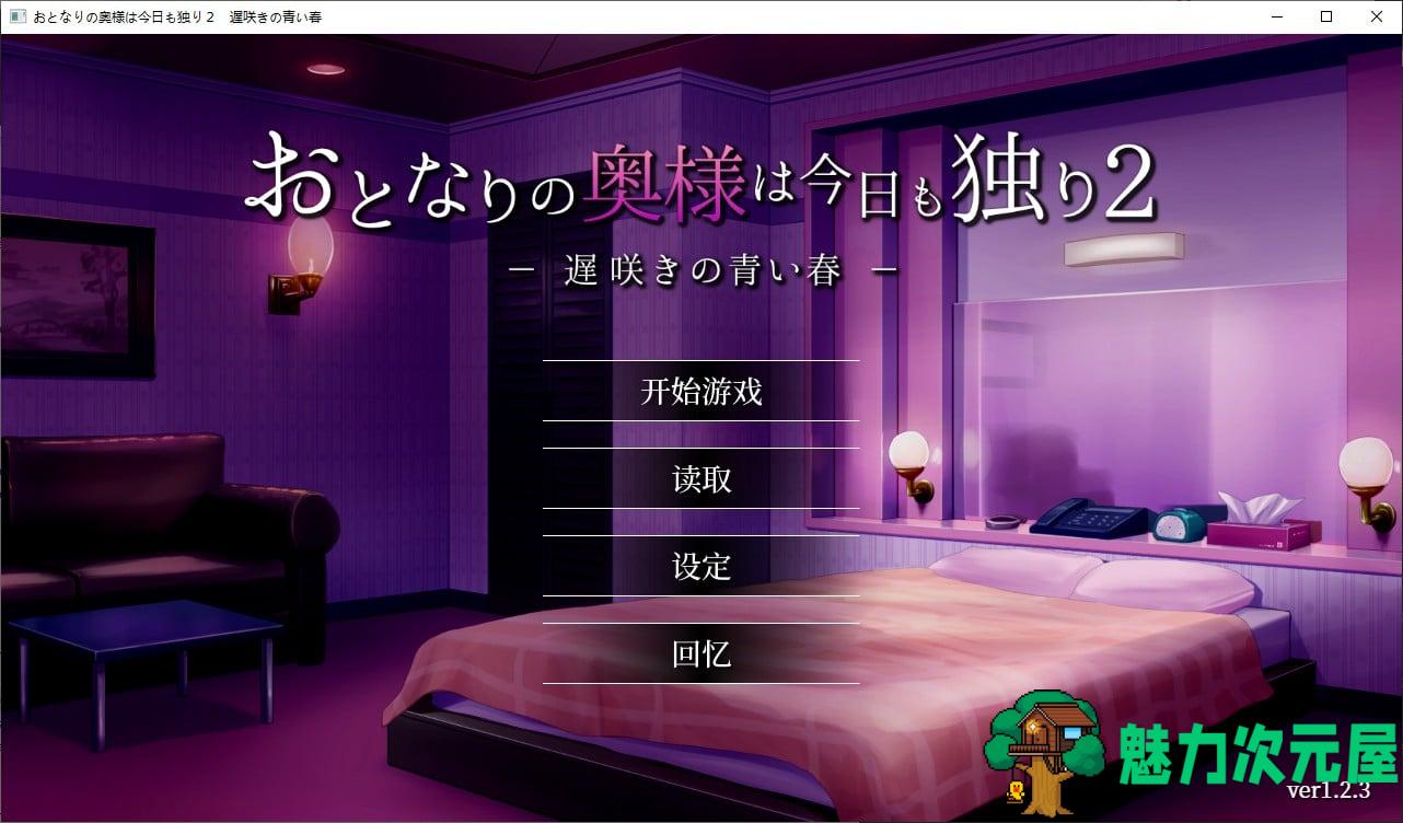 【日式SLG/中文/CV】隔壁太太今天也独自一人 2 steam官中步兵版【新作/880M】-魅力次元屋
