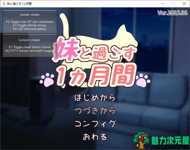 【养成SLG/动态】妹と過ごす1ヵ月間 v6月1日测试版 【更新/1.6G】-魅力次元屋