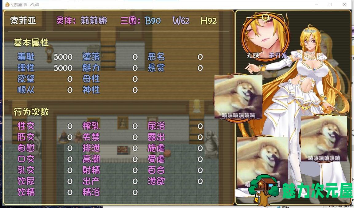 【国产ARPG/动态】诅咒铠甲2：灵魔女传奇 V5.21 中文步兵作弊版【更新/2.4G】