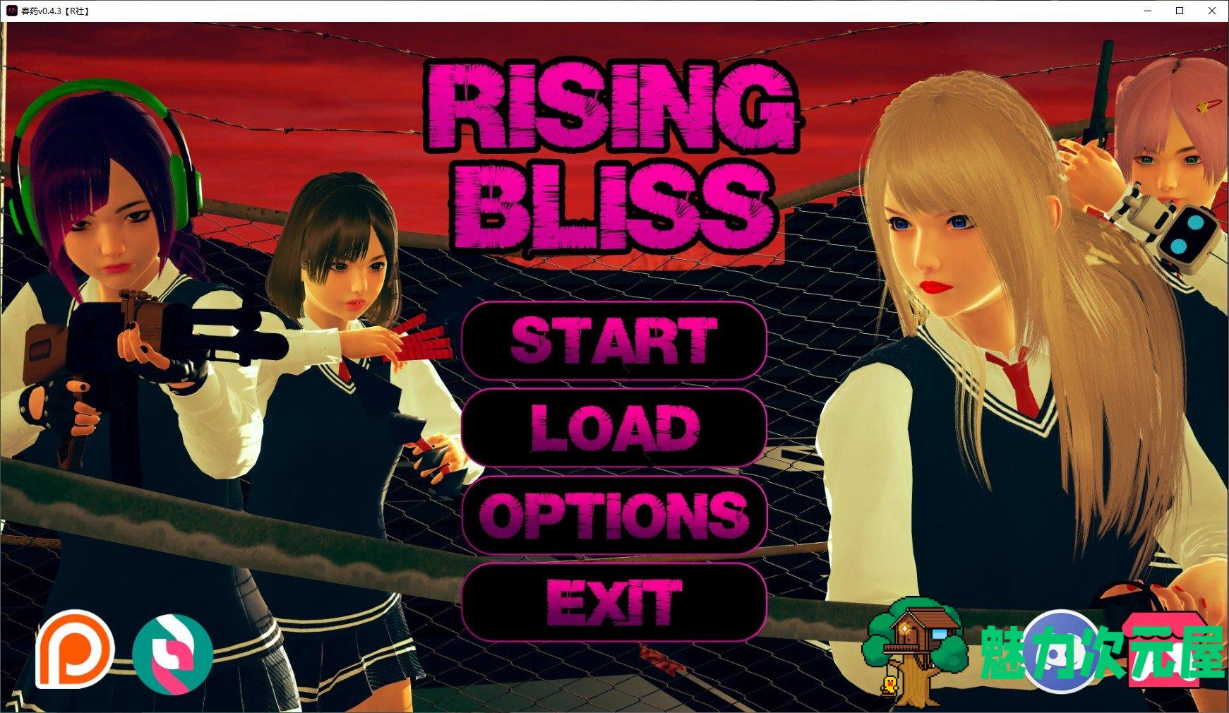 【欧美SLG/汉化/动态】春药RisingBliss V0.4.3 机翻汉化版 安装+PC【新汉化/2.6G】-魅力次元屋