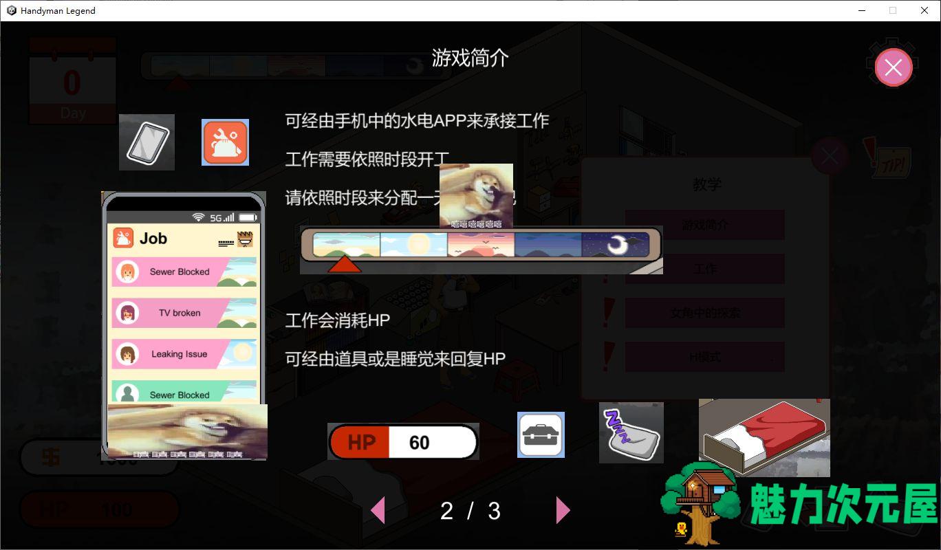 【日式养成SLG/中文/动态】Handyman Legend 水管工传说 官方中文步兵版【更新/1G】