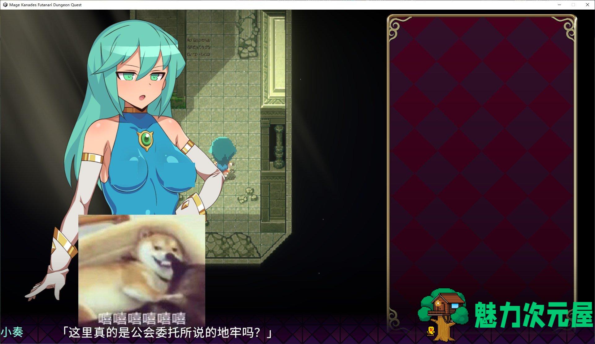 【日式ACT/中文/动态】魔导士小奏的扶她地牢探险 steam官中版【新作/940M】