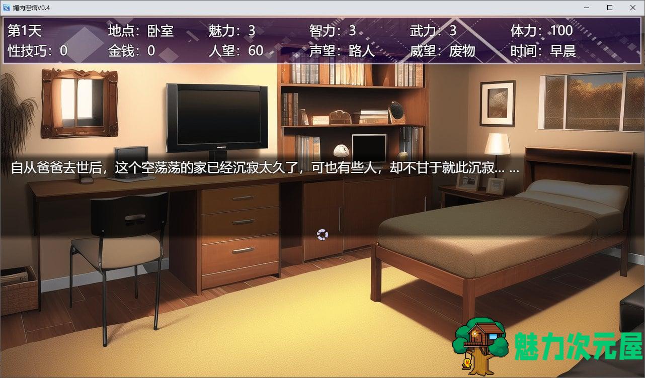 【国产SLG/新作】媚肉淫馆V0.4 官方中文版【660M】