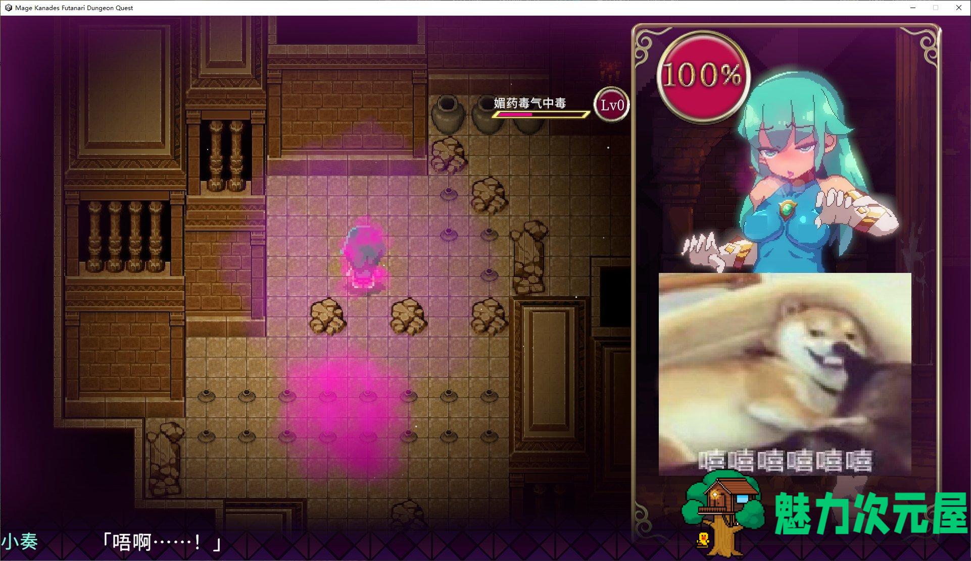 【日式ACT/中文/动态】魔导士小奏的扶她地牢探险 steam官中版【新作/940M】