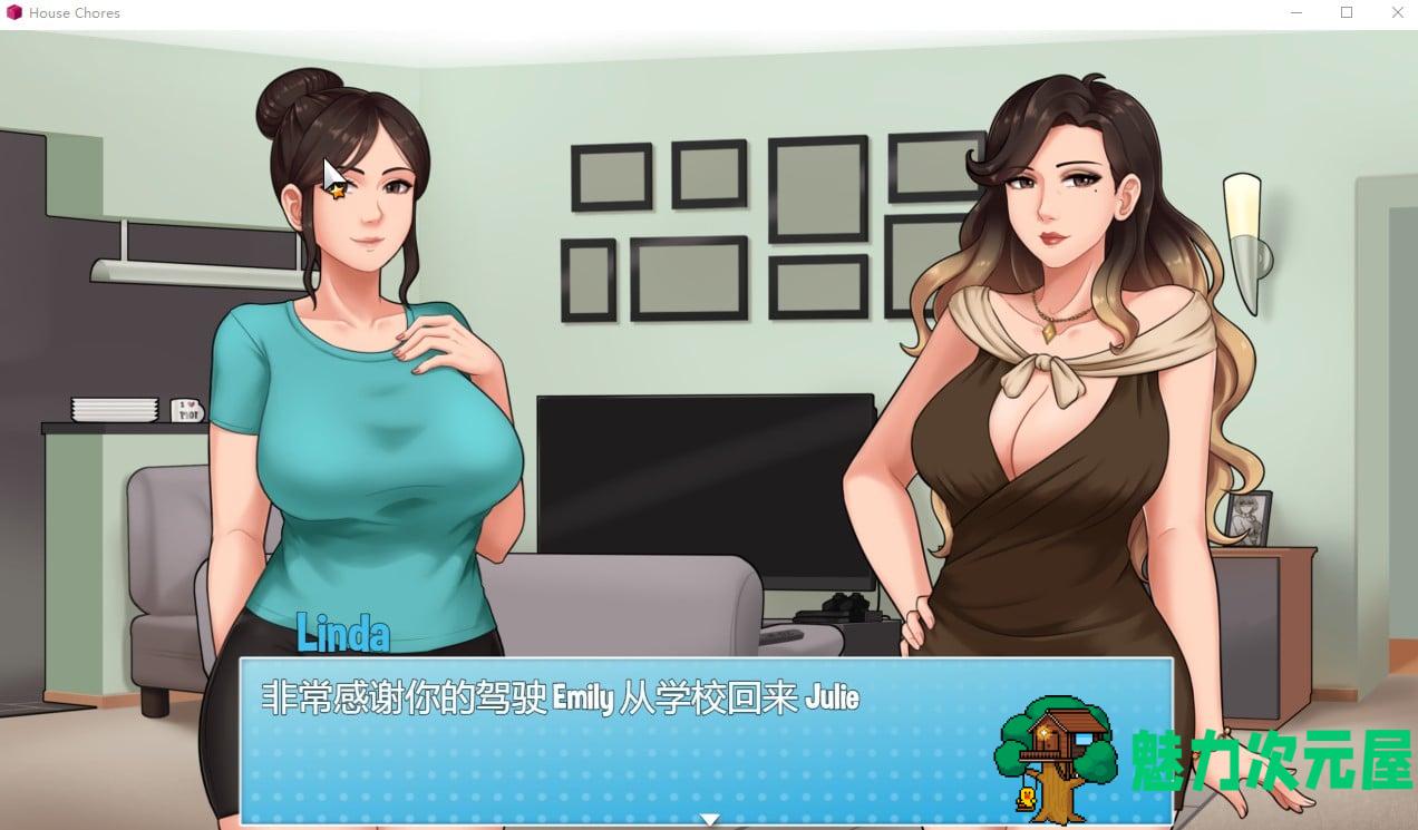 【欧美SLG/汉化/动态】家务 House Chores 0.11 .2 安卓+PC 汉化版【更新/1.8G】