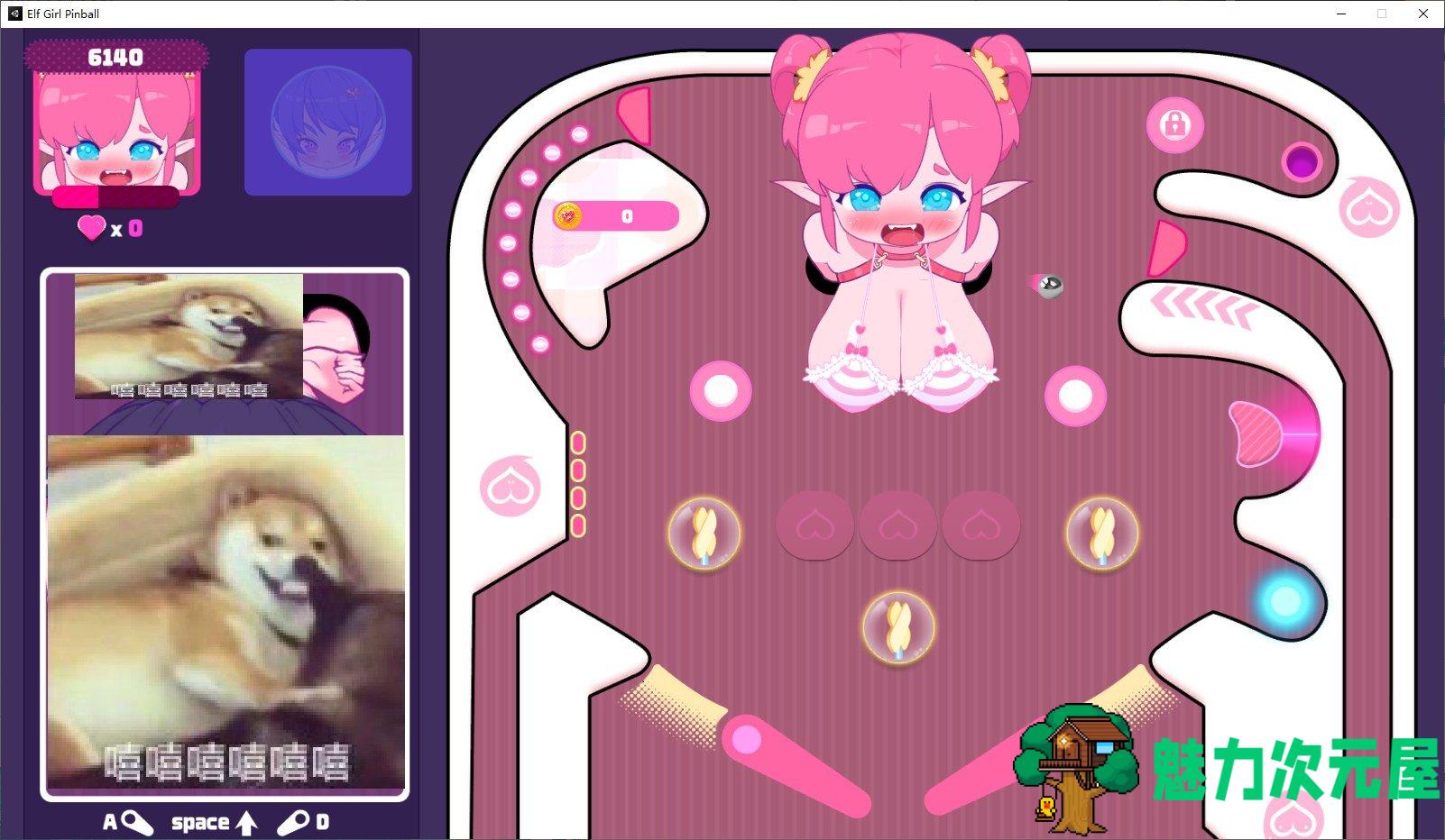 【休闲TAB/中文/动态】少女妖精弹珠台 Elf Girl Pinball 官方中文版【新作/1.3G】