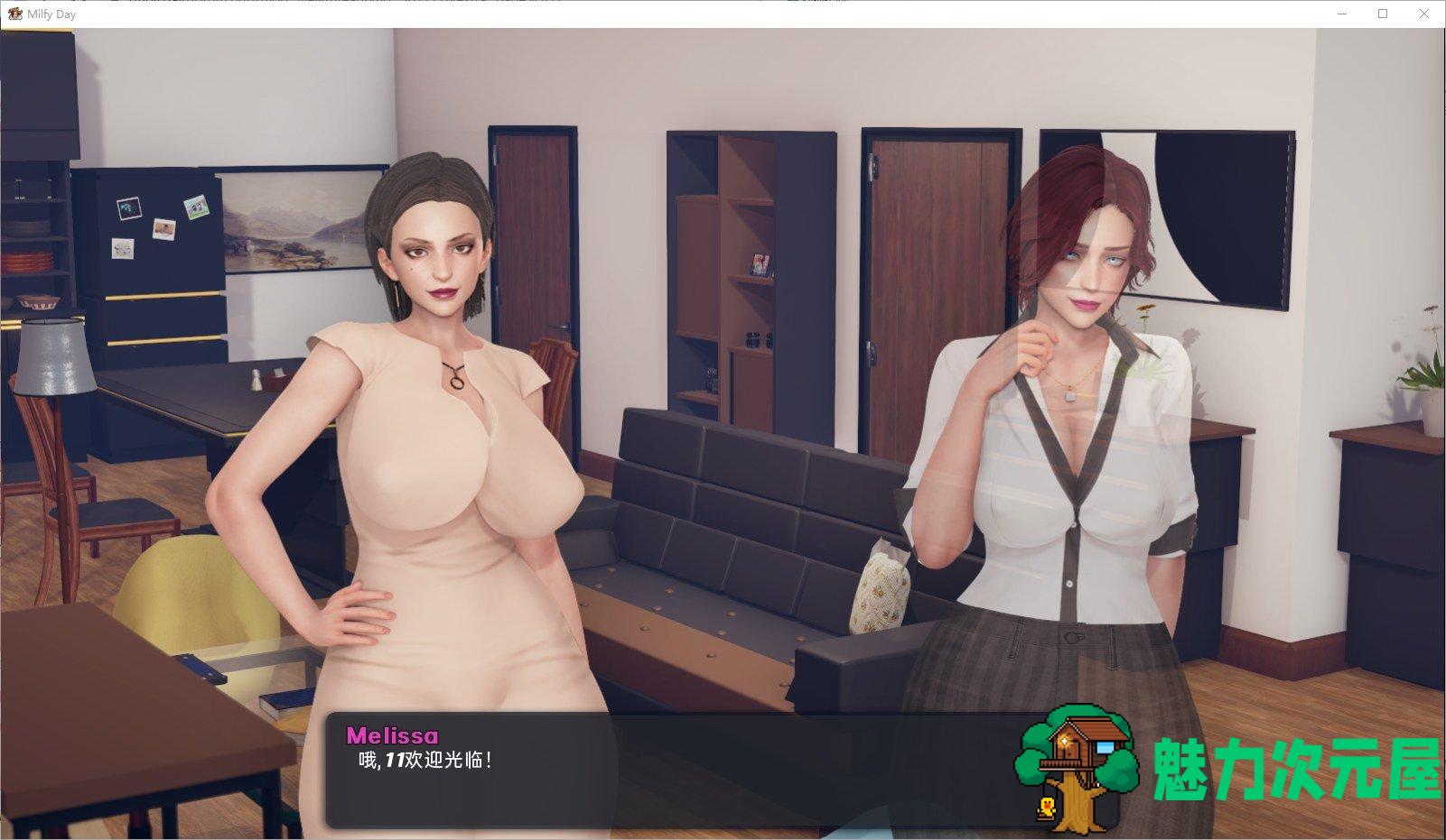 【欧美SLG/汉化/动态】我爱熟女 v0.6.2.1 机翻汉化版 安卓+PC【更新/4.1G】-魅力次元屋
