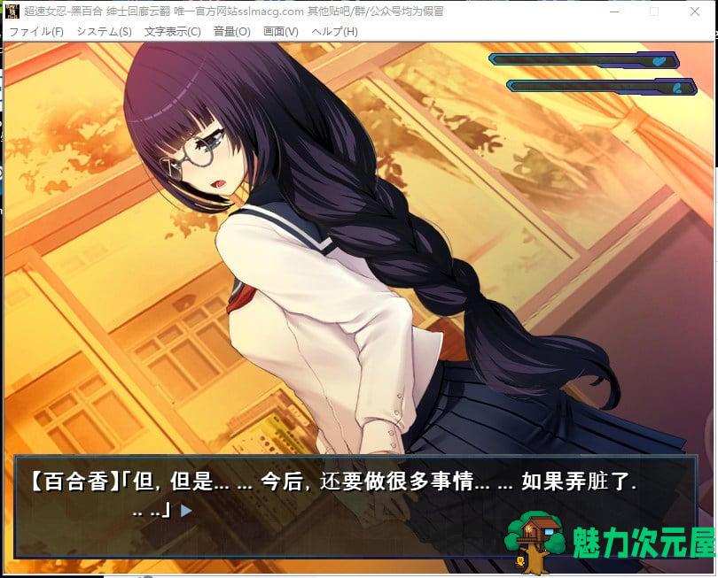【日式SLG/汉化】超速女忍-黑百合V1.00 机翻版 付CG【3.4G/新汉化/全CV】
