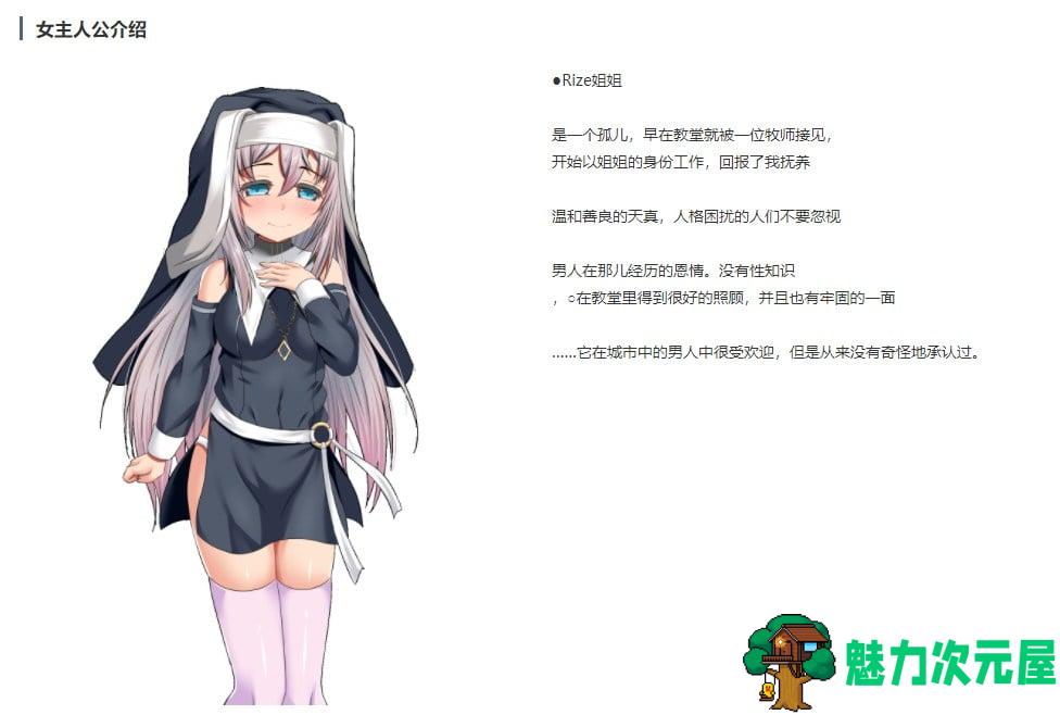【RPG/汉化】修女莉兹的受难记 V1.01 汉化版【340M/新汉化】
