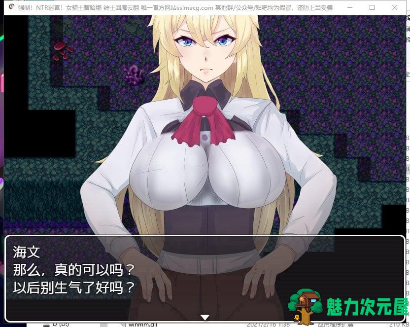 【RPG/汉化】强制NTR迷宫-女骑士蕾哈娜 安卓+PC 机翻版【新汉化/1G】