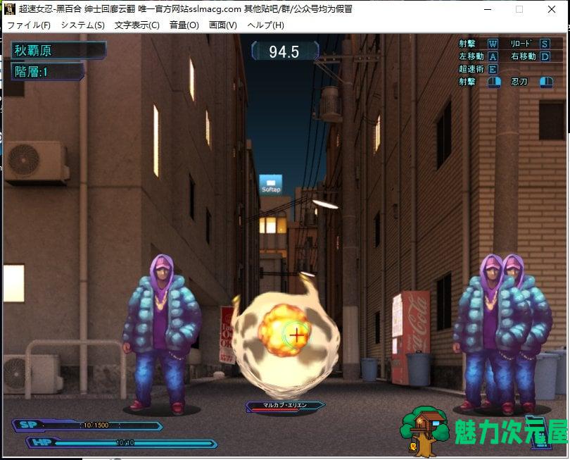 【日式SLG/汉化】超速女忍-黑百合V1.00 机翻版 付CG【3.4G/新汉化/全CV】