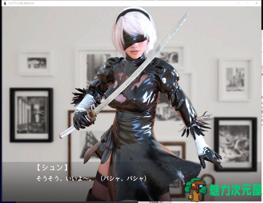 【3D换装/全CV】Cosplay Girl 2B 完整正式版【500M】
