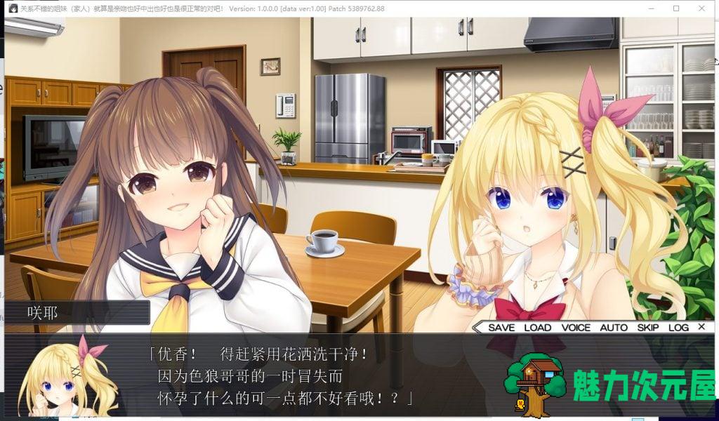 【拔作ADV/汉化】关系不错的姐妹亲吻也好中出也好都很正常 汉化硬盘版 付存档+CG包【新汉化/3G】