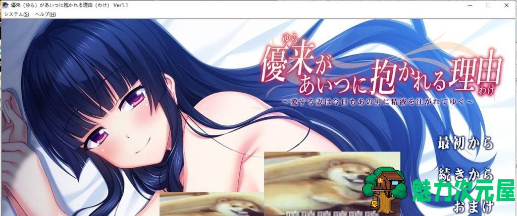 【绿帽ADV/汉化/全CV】心爱的妻子今天也被那个男人注入精* 安卓+PC 云汉化版+CG【新作/1.7G】-魅力次元屋