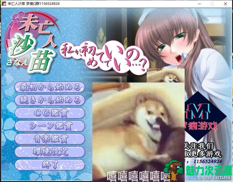 【母系ADV/汉化/全CV】未亡人沙苗 PC+安卓 云汉化版 付CG包【2.6G】-魅力次元屋