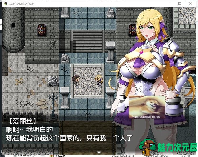 【RPG/汉化】快堕王女-人格国家蹂躙RPG 精翻汉化版 付存档+CG【1.7G/新汉化】-魅力次元屋