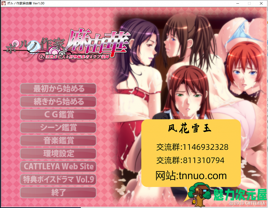 【御姐ADV/汉化】色*小说作家麻由华、银熟未亡人、编辑、义姐！汉化版【5G】-魅力次元屋