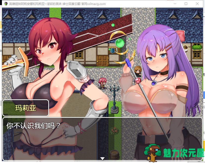 【RPG/汉化/动态】英雄姐妹阿莉安娜和玛莉亚~银狱的苗床 云翻汉化【600M/全CV】