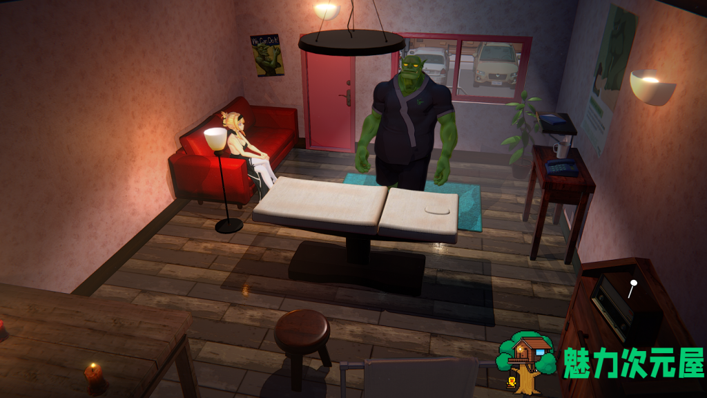 【3D互动/中文/全动态】兽人按摩店 OrcMassageCB V0830 官方中文版 付DEMO+全漫画【8.7G/更新】