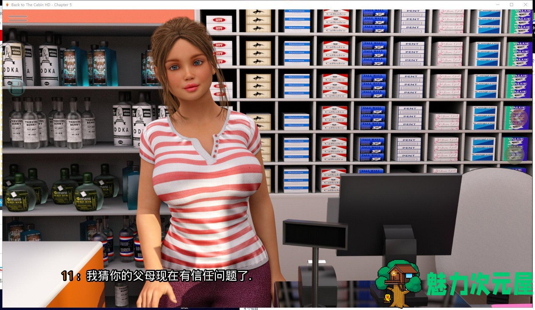 【欧美SLG/汉化/动态】重返木屋V0.10 精修汉化重置版+全CG[PC+安卓]【更新/4G】