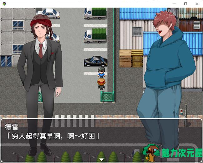 【汉化版/RPG】奴隶商人传送到现代世界 AI汉化版 RPG游戏+存档 700M