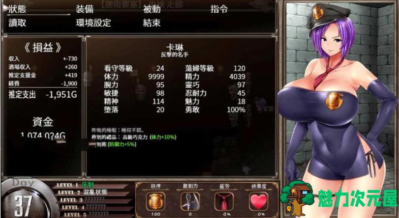 【中文/1.5G/RPG】卡琳·典狱长 ver1.2.9.70 官方中文作弊版+DLC RPG神作&更新 1.5G
